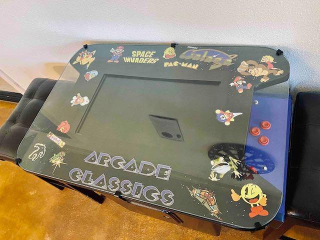 Villa Raccoon Hideout Hot Tub Bbq Arcade Darts à Oakhurst Extérieur photo